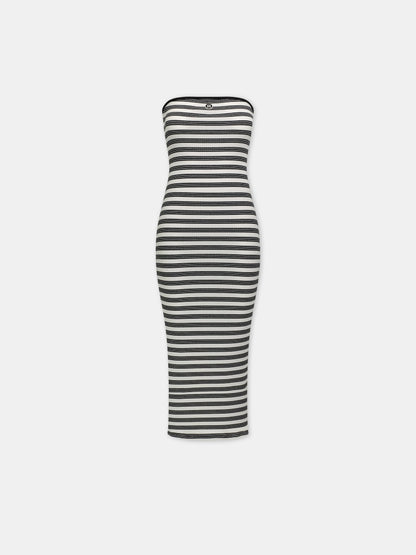 Ma Striped Maxi Dress - White | Amiri Best Seller