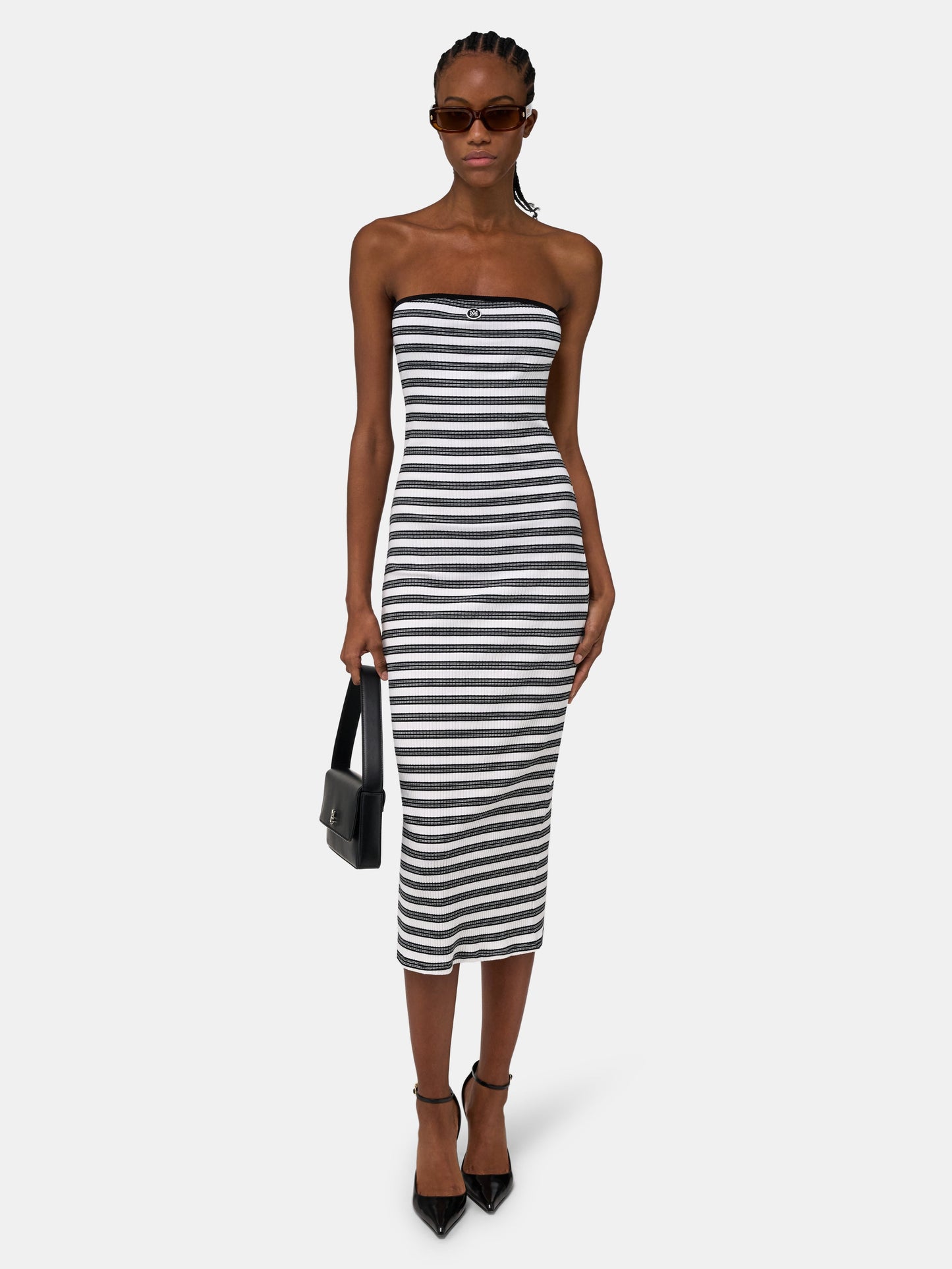 Ma Striped Maxi Dress - White | Amiri Best Seller