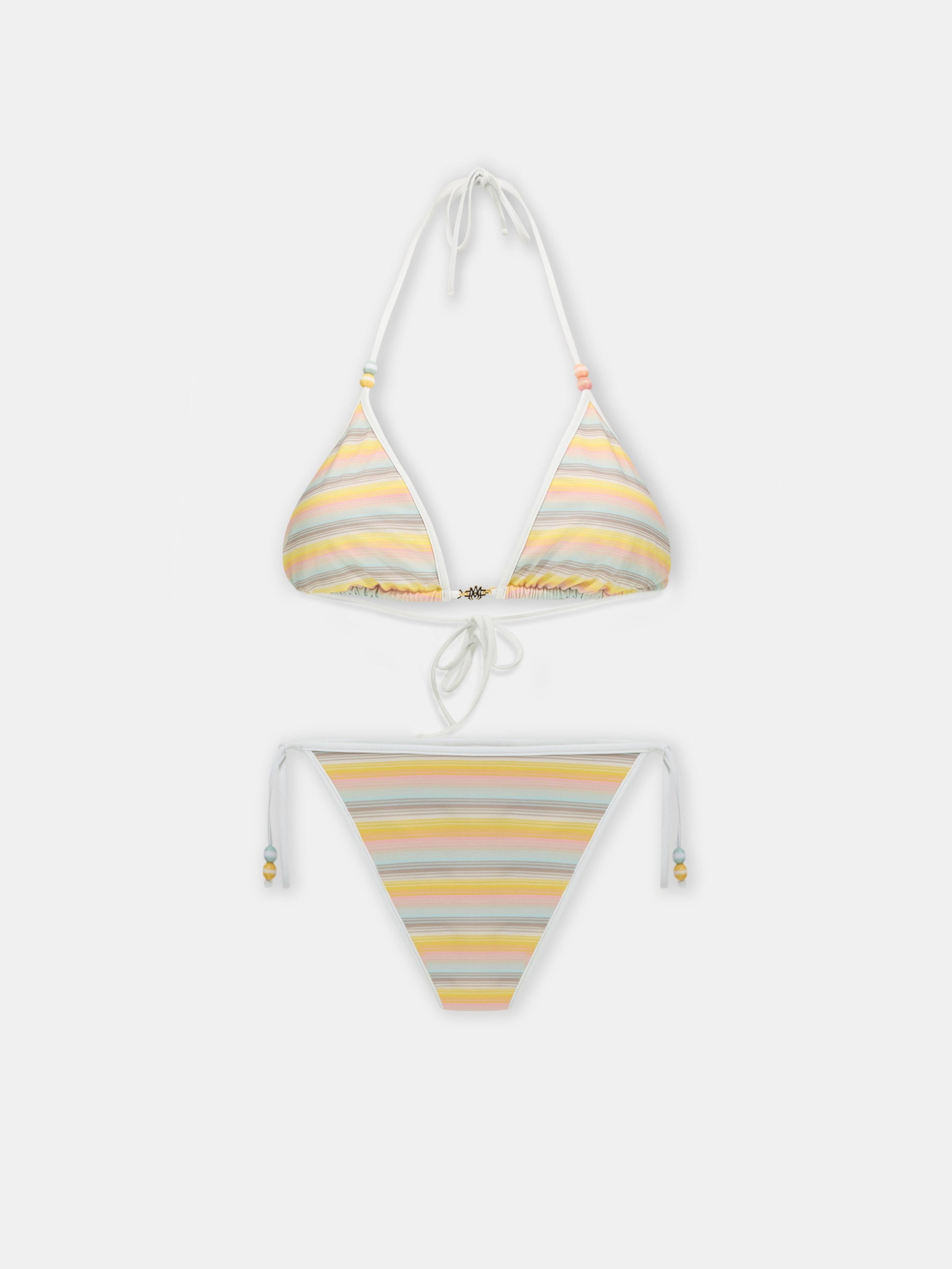 Ma Multi Stripe Bikini Set - Multi | Amiri Affordable