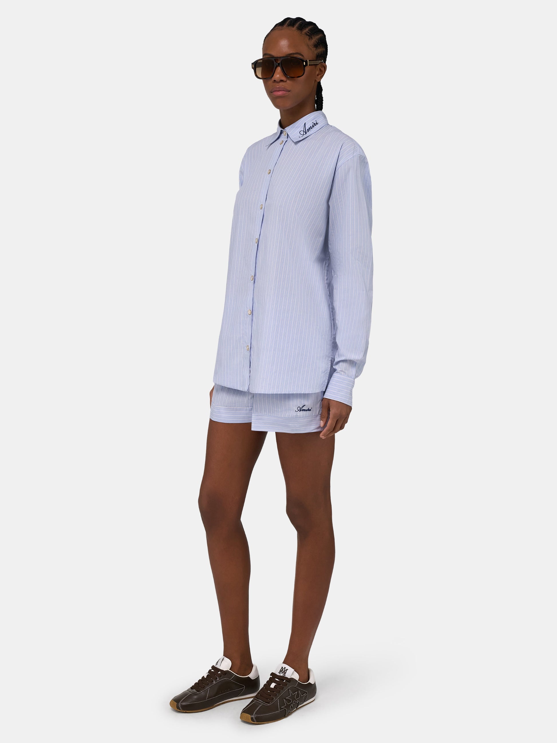 Striped Short - Ashley Blue | Amiri Best Seller