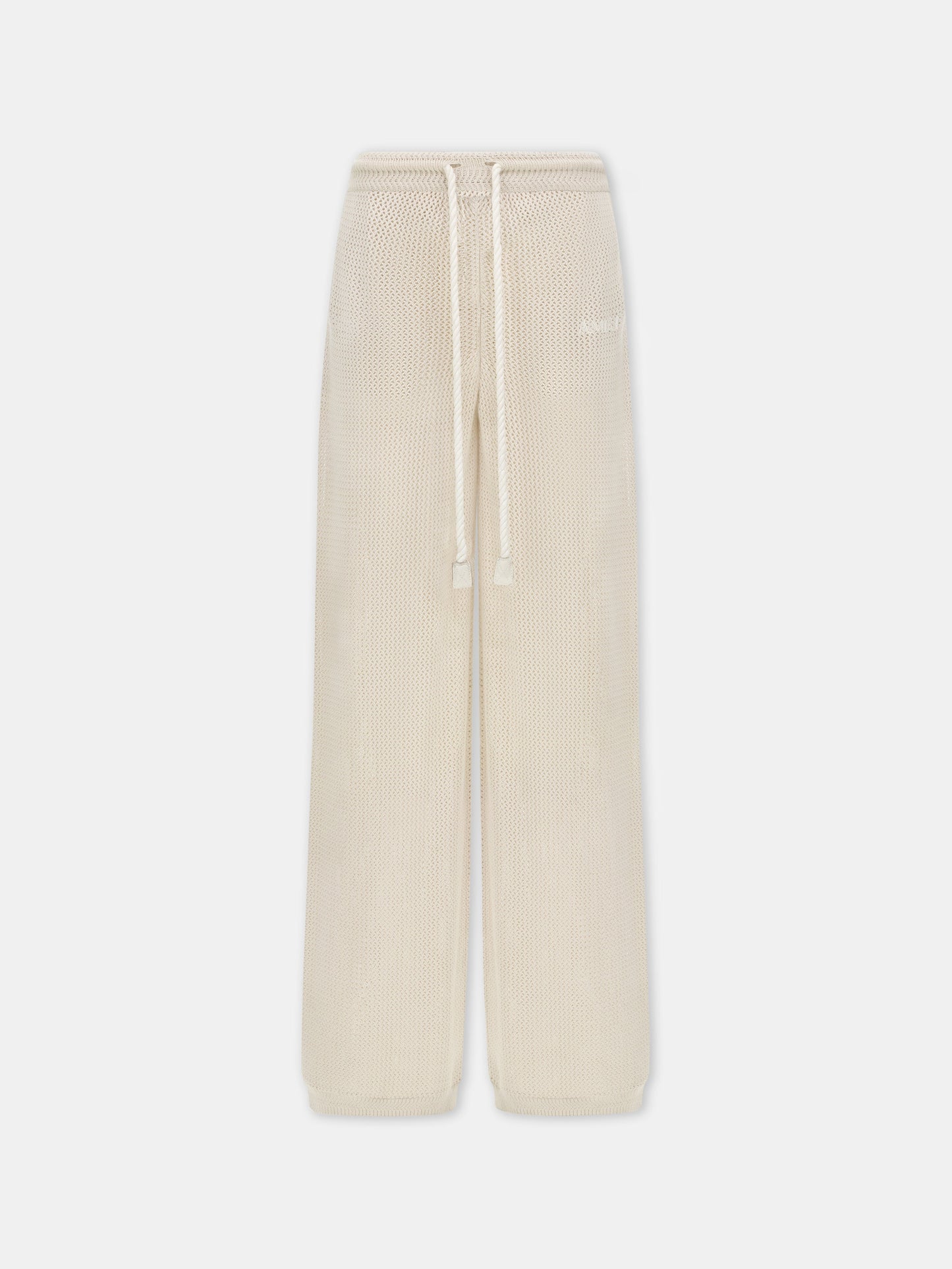 Amiri Crochet Mesh Pant - -Alabaster | Amiri Featured