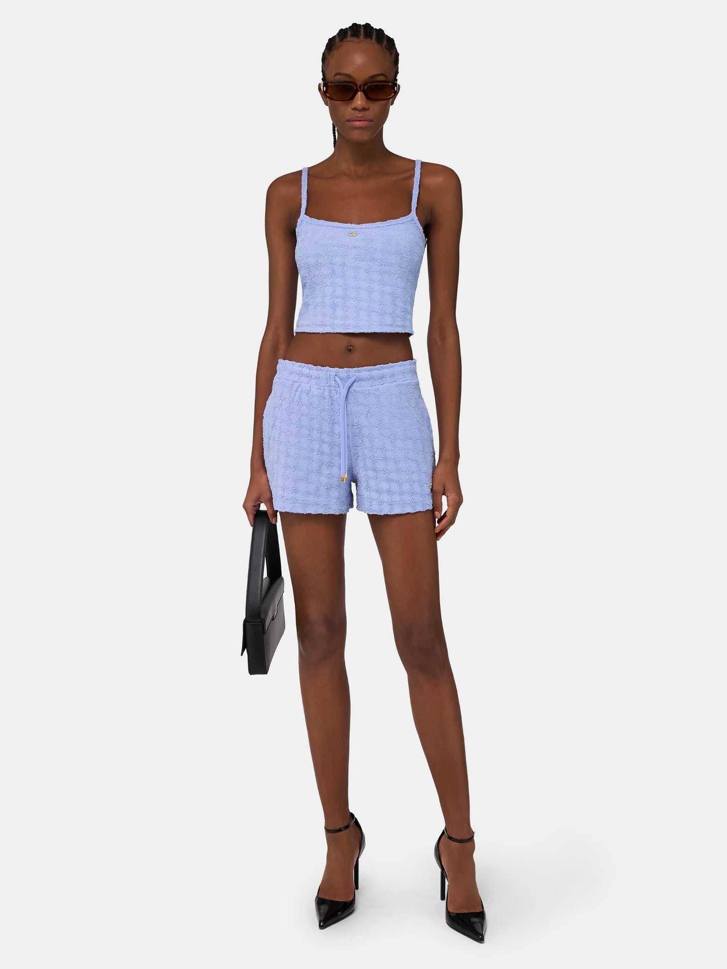 Ma Quad Toweling Tank - Skyline Blue | Amiri Sale