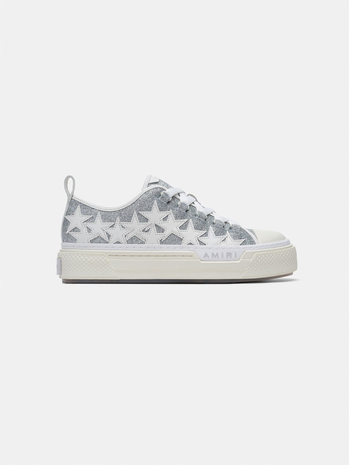 Glitter Stars Court Low - Silver | Amiri Online
