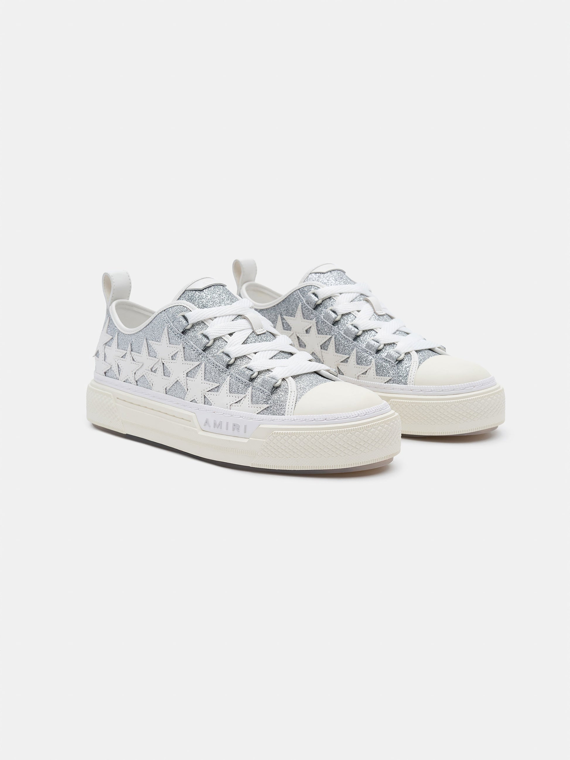 Glitter Stars Court Low - Silver | Amiri Online