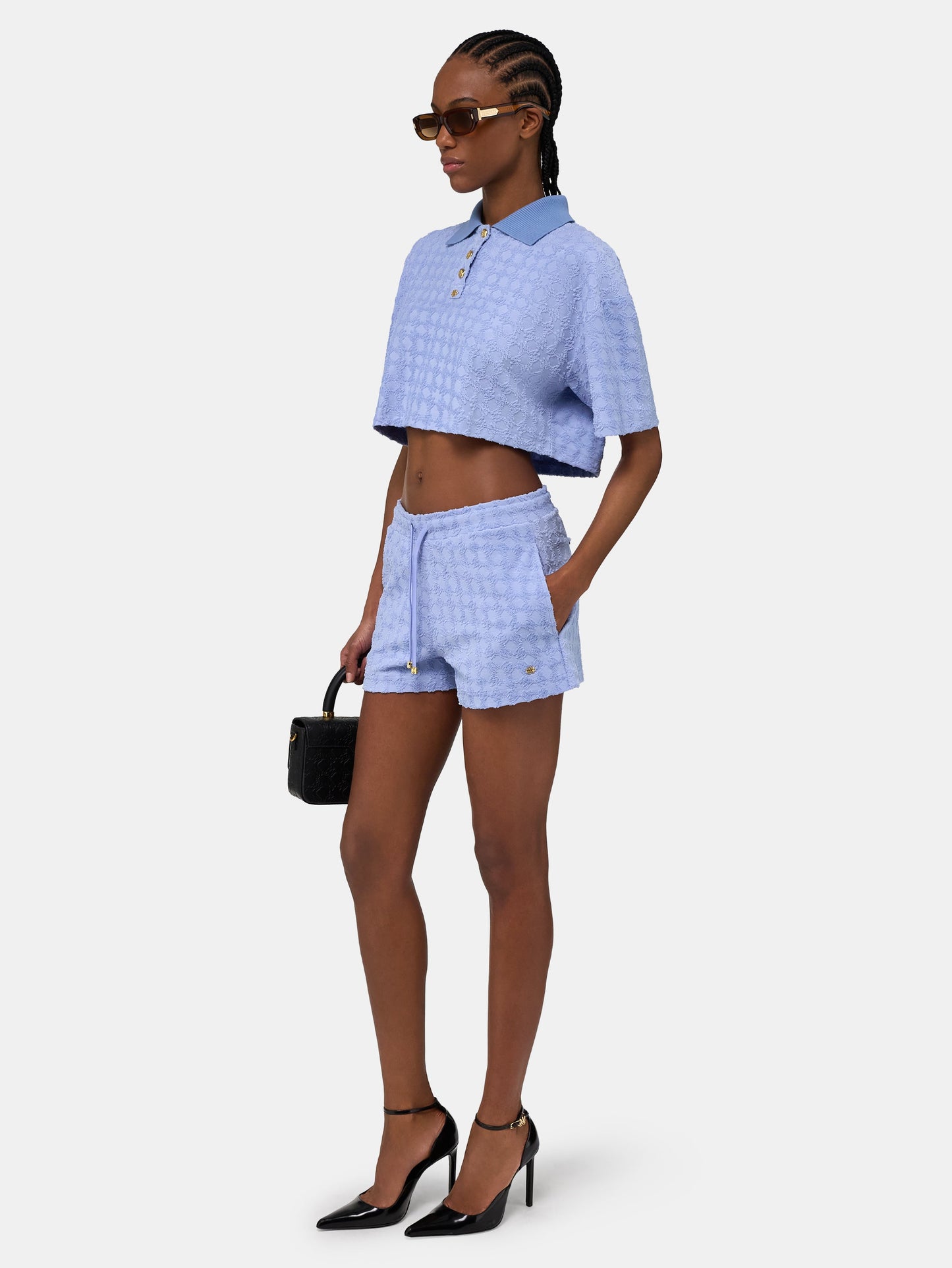 Ma Quad Toweling Short - Skyline Blue | Amiri Great Deal