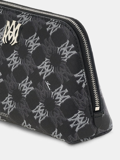 Ma Quad Canvas Micro Cosmetic Bag - Black | Amiri Online