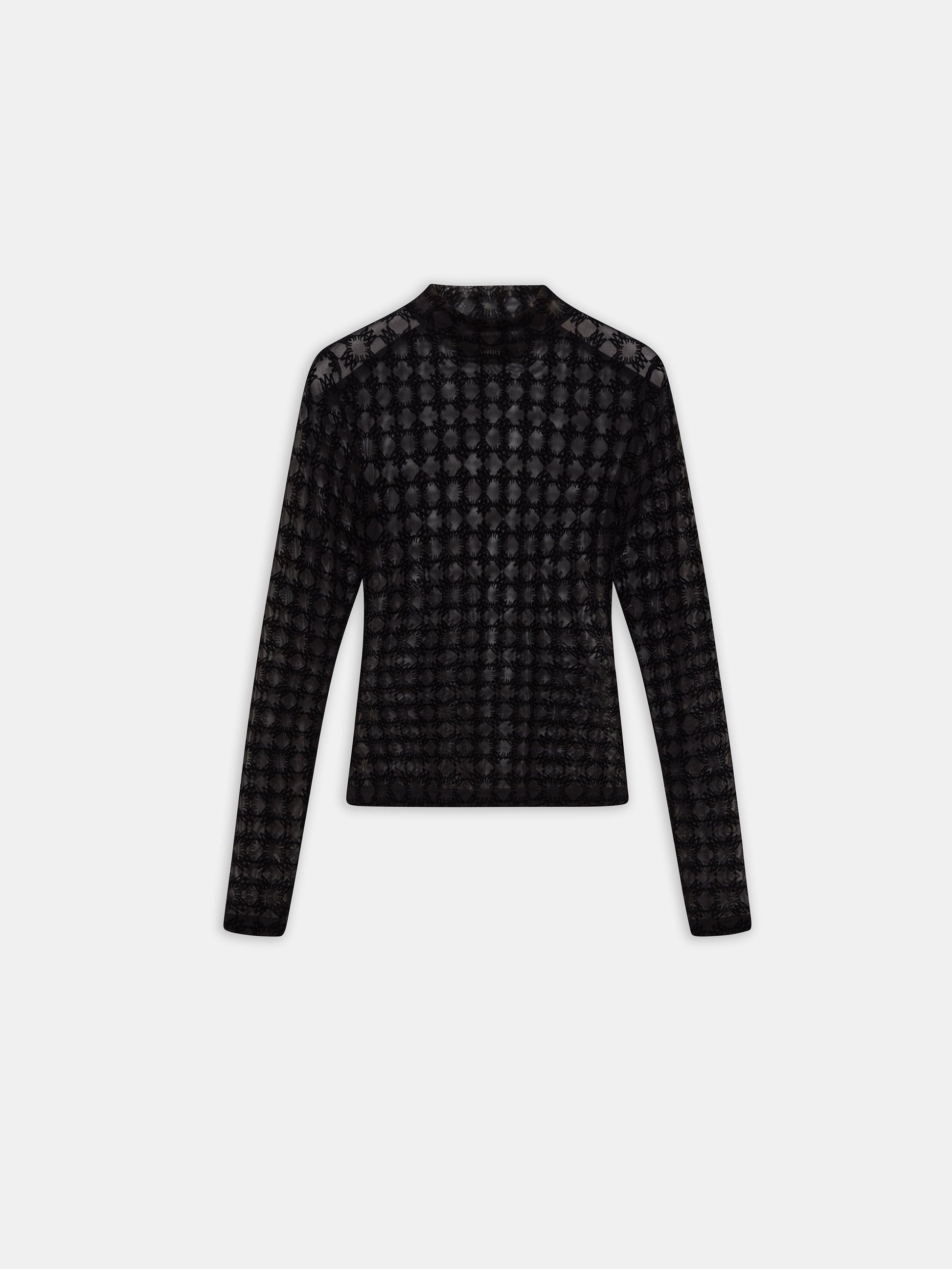 Ma Quad Flocked Top - Black | Amiri Value