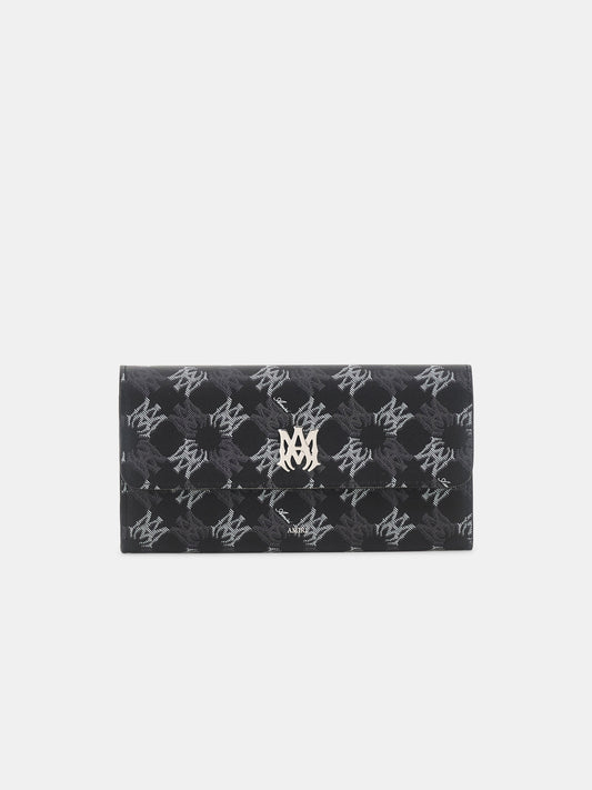 Ma Quad Canvas Wallet On Chain - Black | Amiri Sale