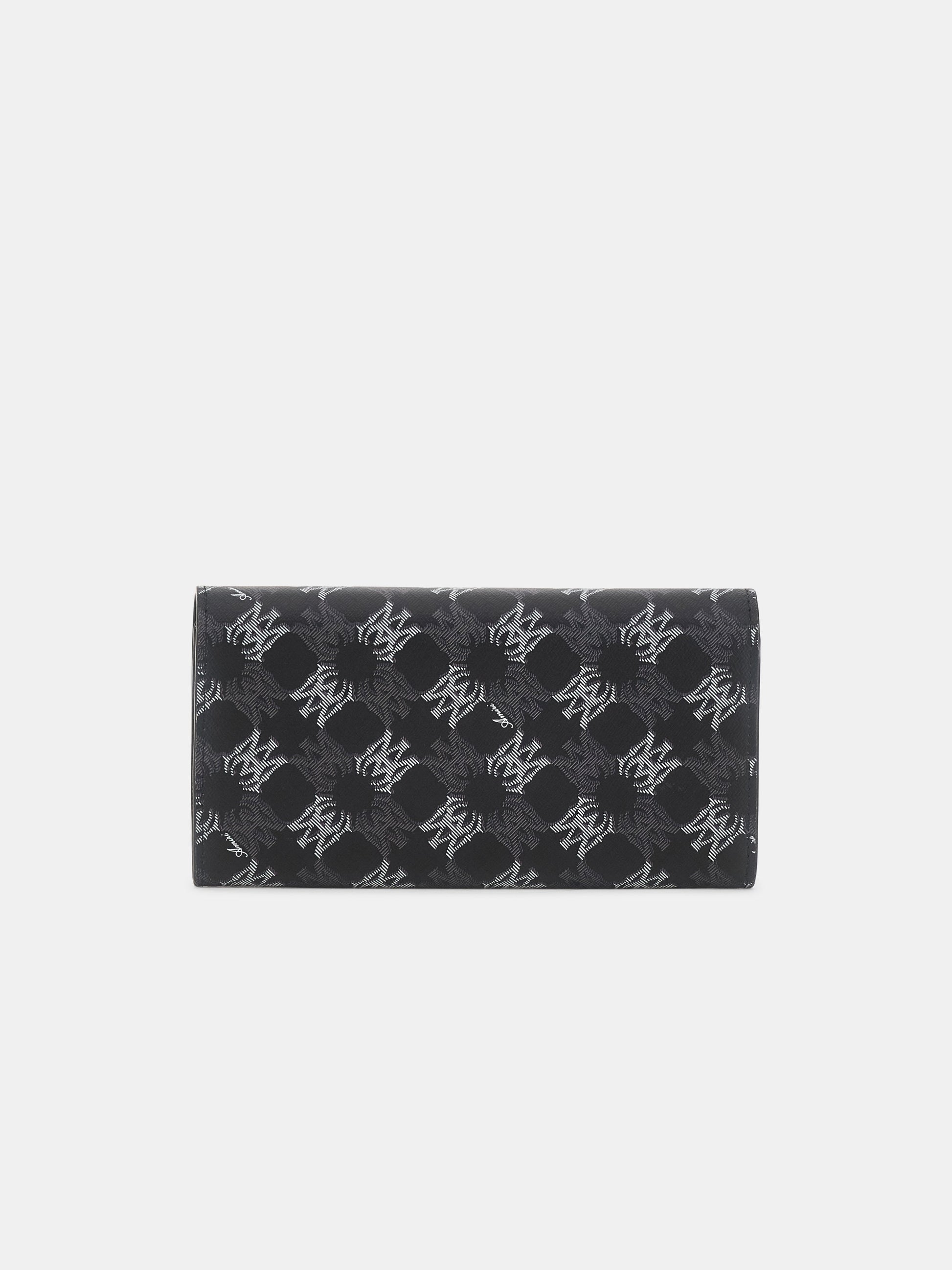 Ma Quad Canvas Wallet On Chain - Black | Amiri Sale