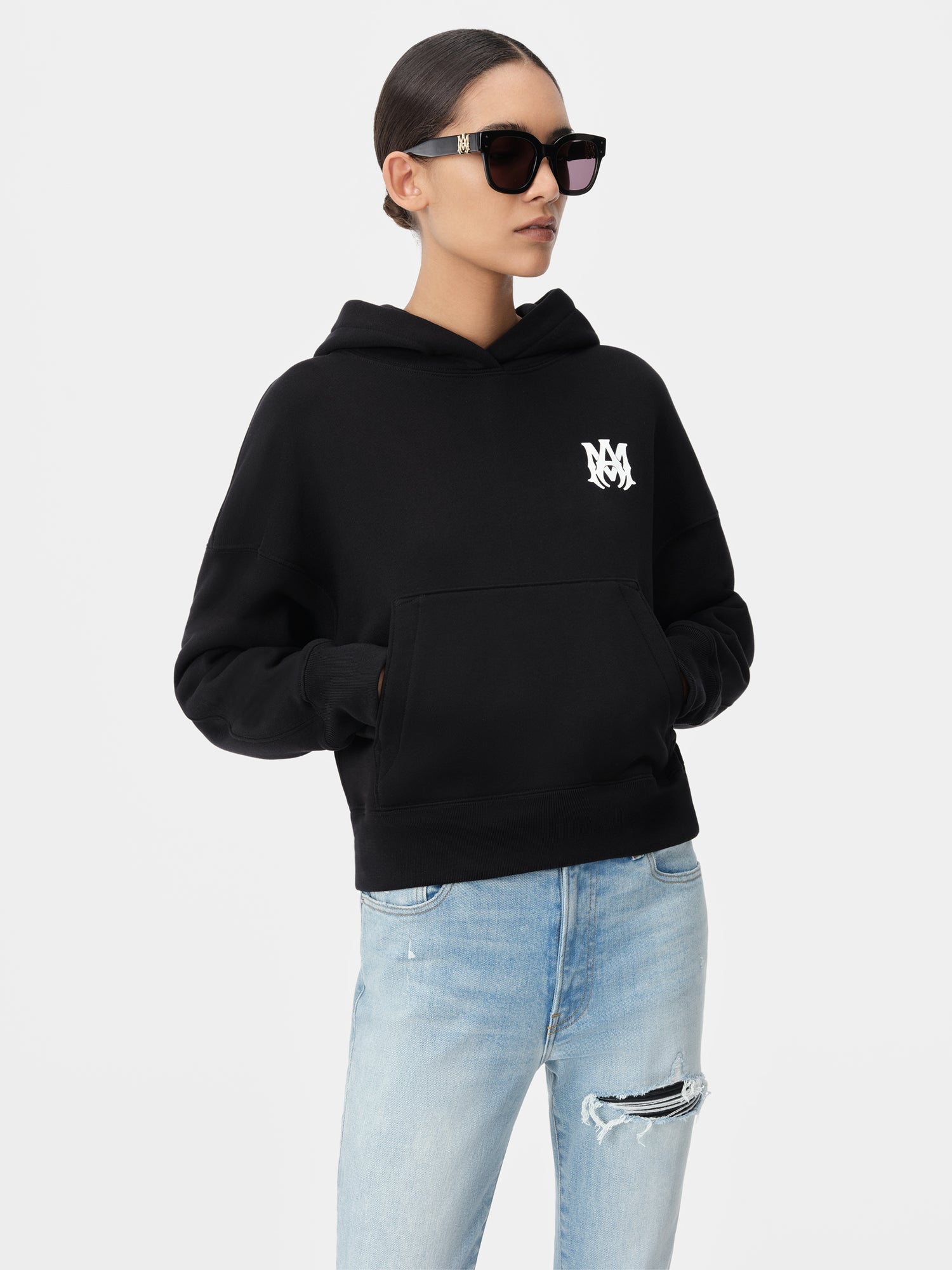 Ma Core Logo Hoodie - Black | Amiri Online