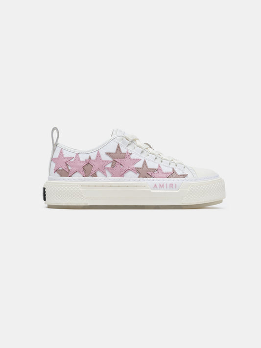 Stars Court Low - White/Pink | Amiri Best Seller