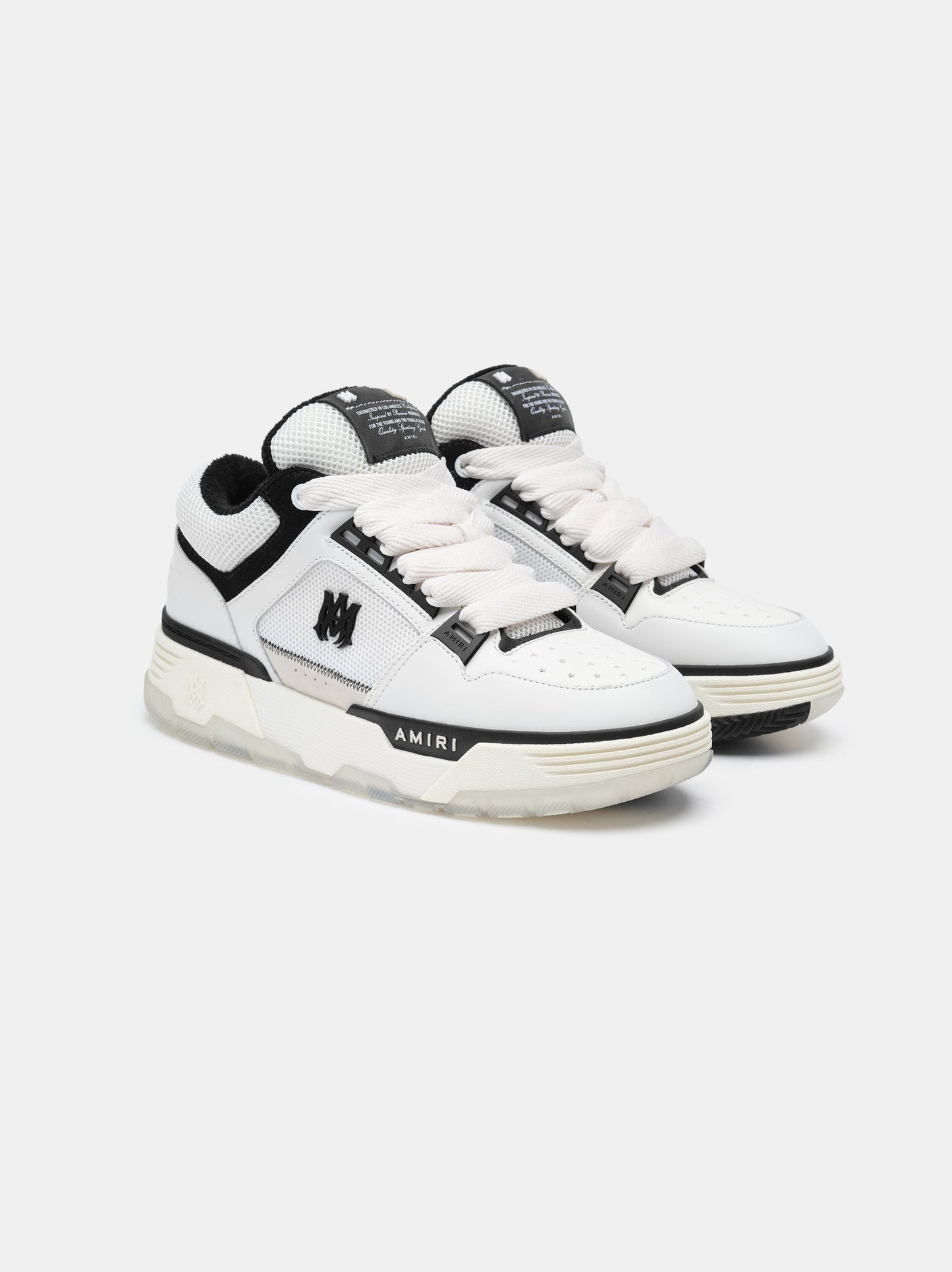 Ma-1 - White Black | Amiri Popular Choice