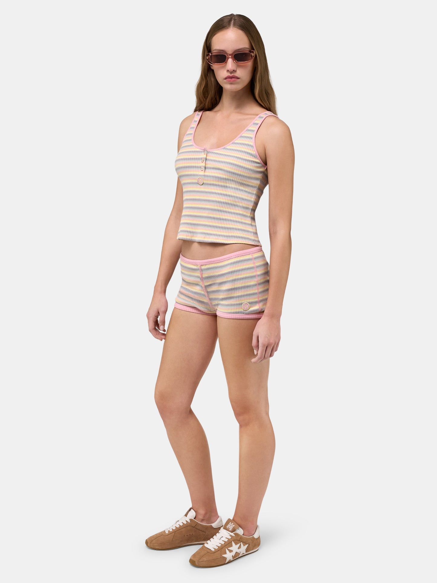 Ma Striped Micro Short - Multi | Amiri Great Deal