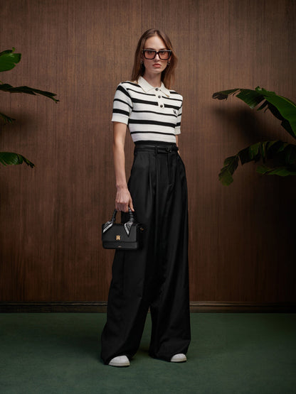 Ma Striped Polo - Black Alabaster | Amiri Featured