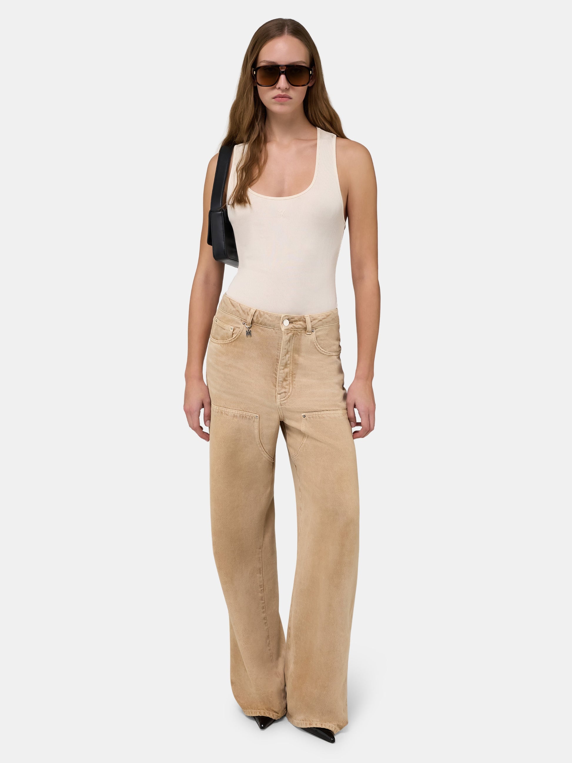 Ma Rib Tank - Alabaster | Amiri Budget Friendly