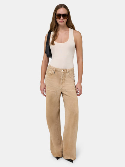 Ma Rib Tank - Alabaster | Amiri Budget Friendly