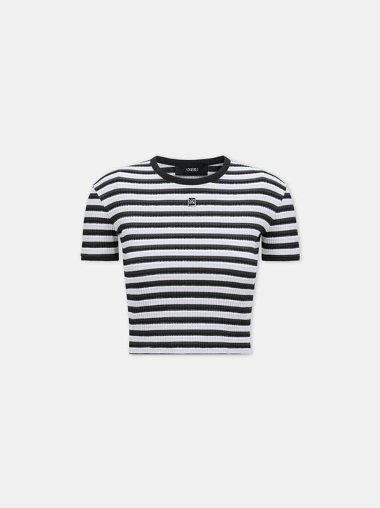 Ma Striped Tee - White | Amiri Special Offer