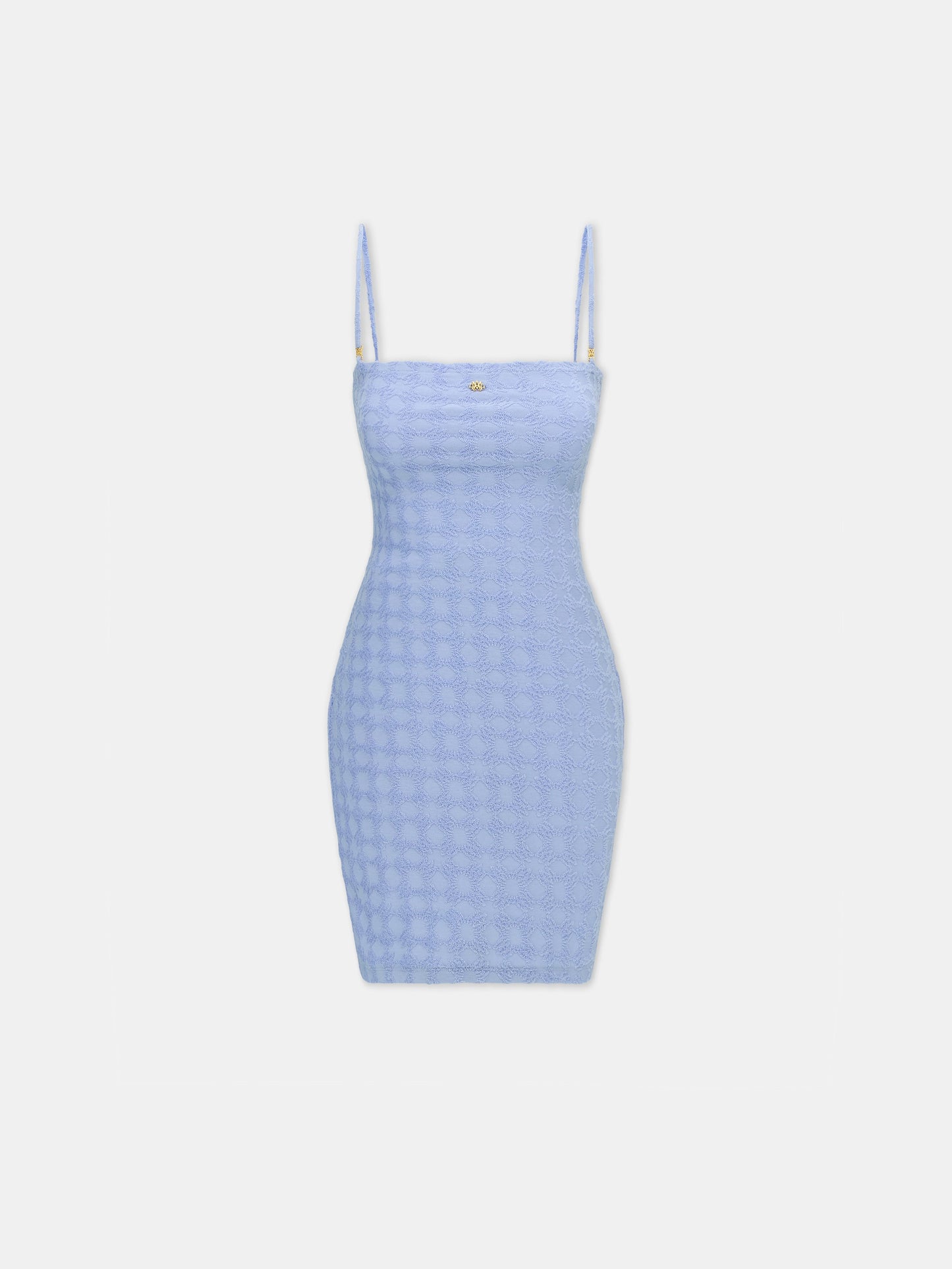 Ma Quad Toweling Dress - Skyline Blue | Amiri Online