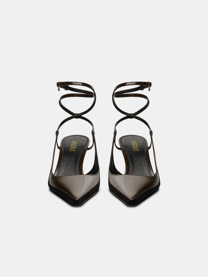 Ma Kitten Heel - Chocolate | Amiri Affordable