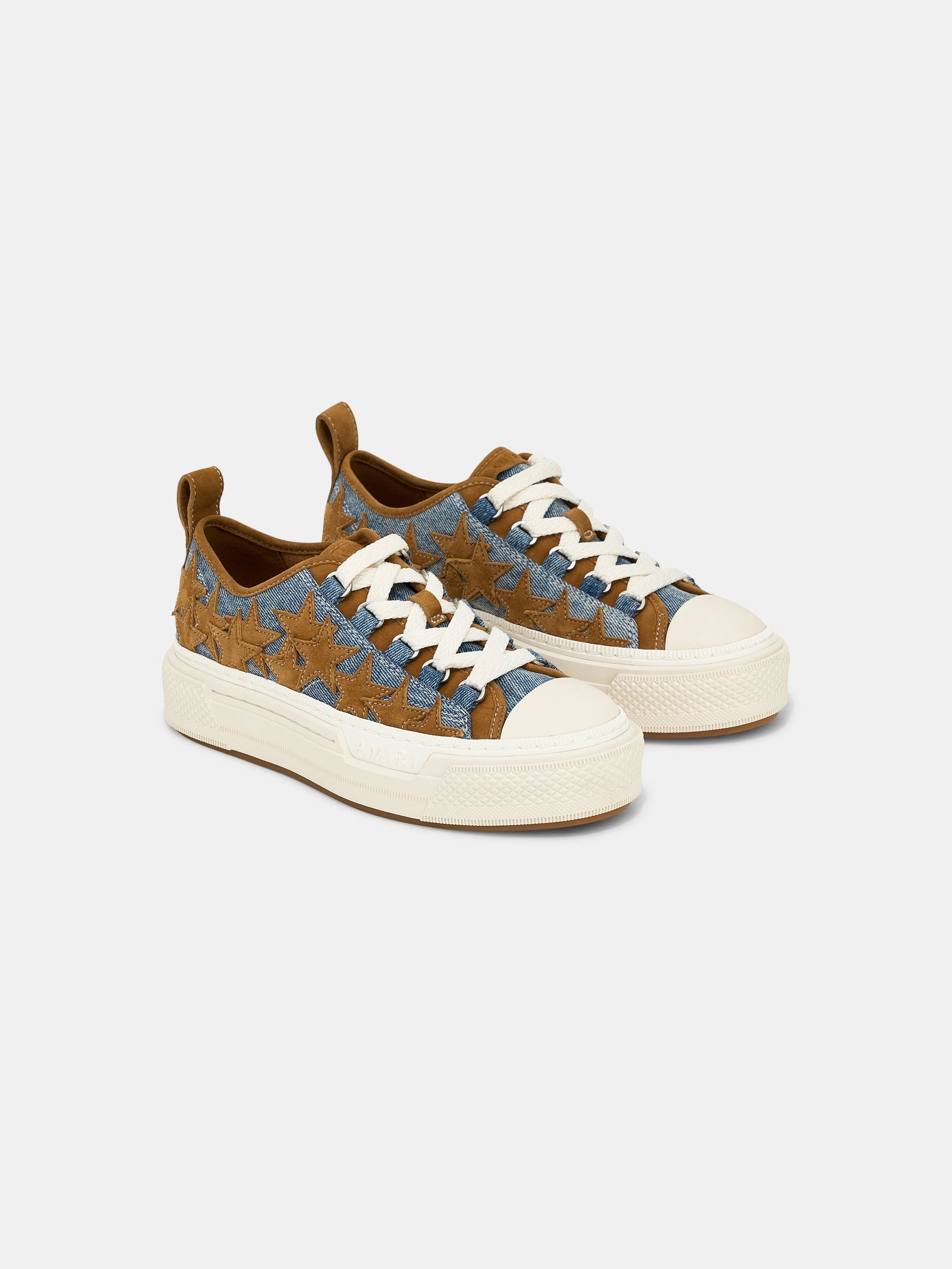 Denim Stars Court Low - Yellow | Amiri Popular Choice