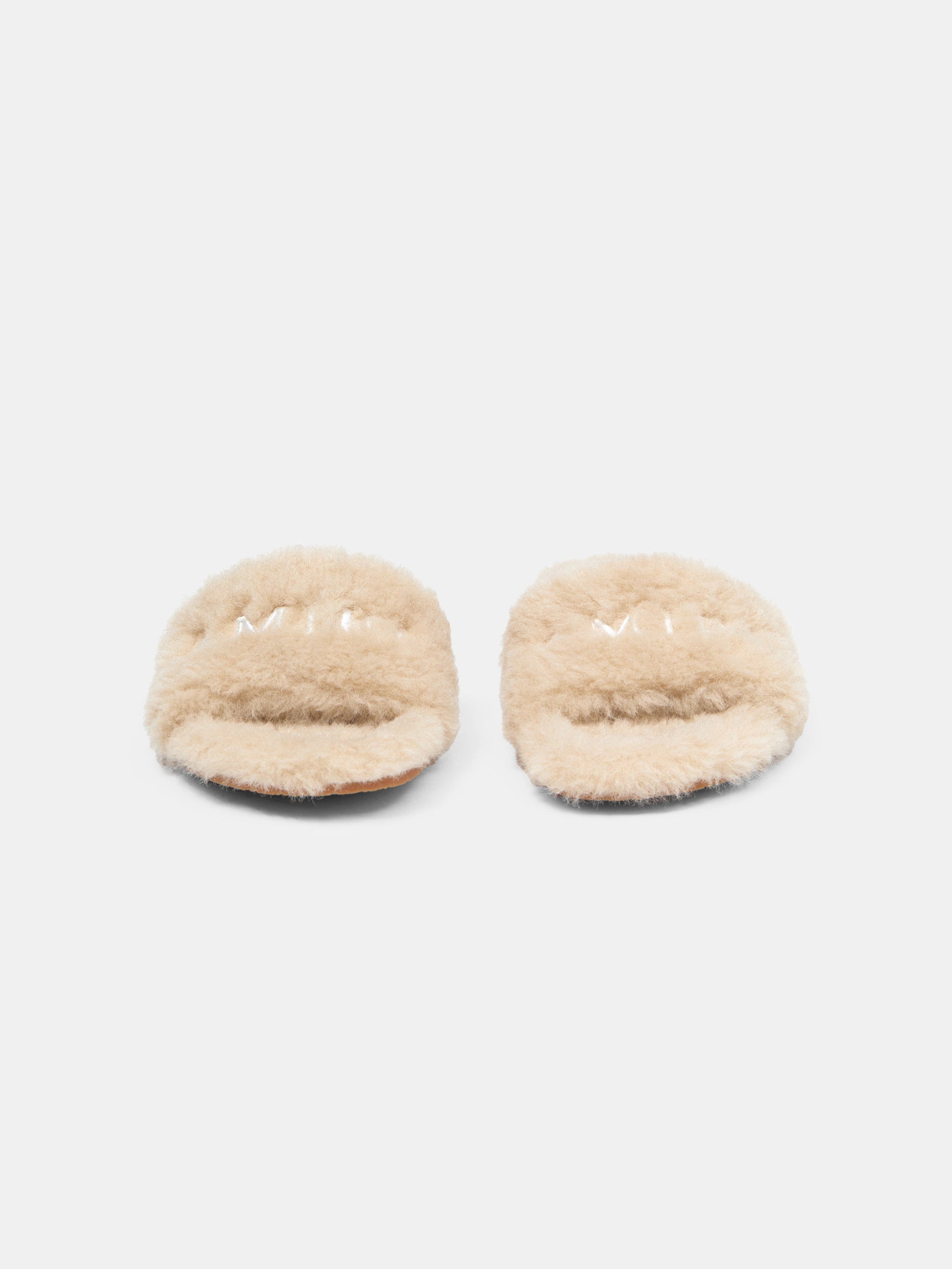Amiri Shearling Slide - Natural | Amiri Popular Choice