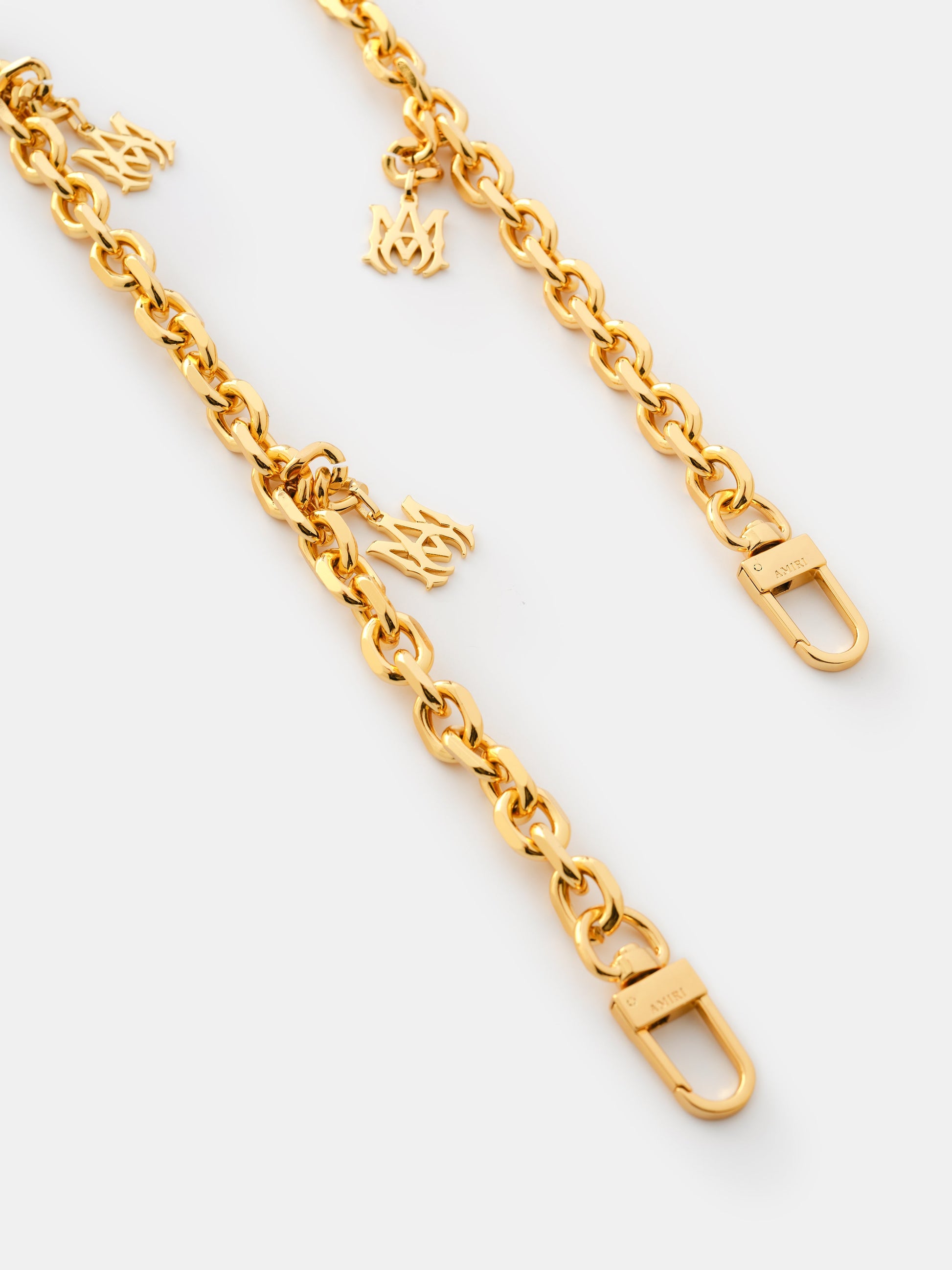 Chain Strap With Ma Pendant - Gold | Amiri Featured