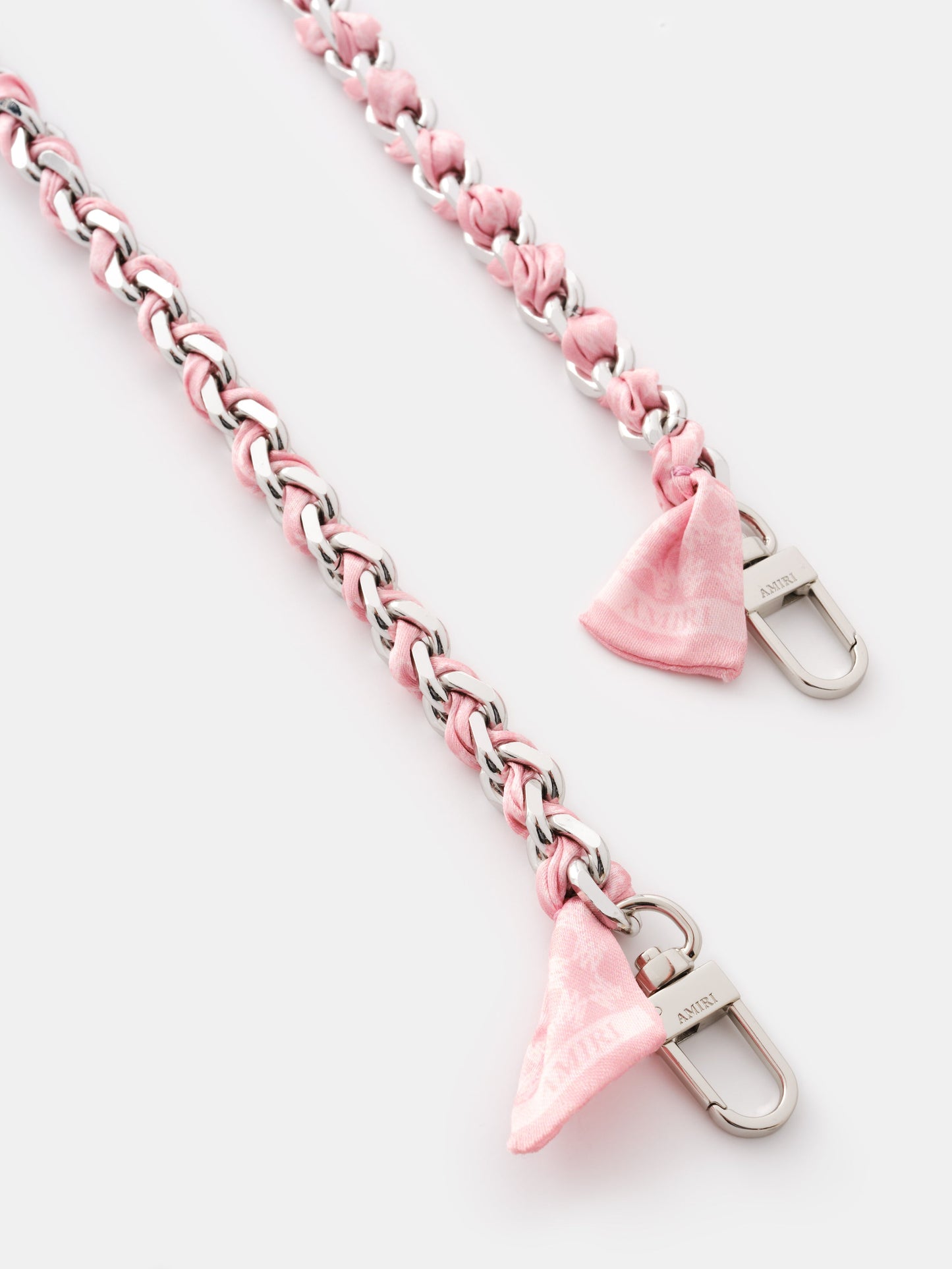 Ma Quad Chain Strap - Pink Nickel | Amiri Online