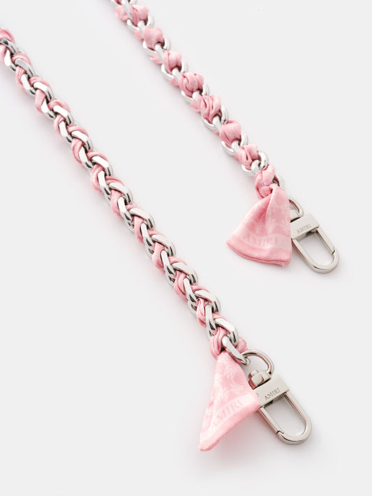 Ma Quad Chain Strap - Pink Nickel | Amiri Online