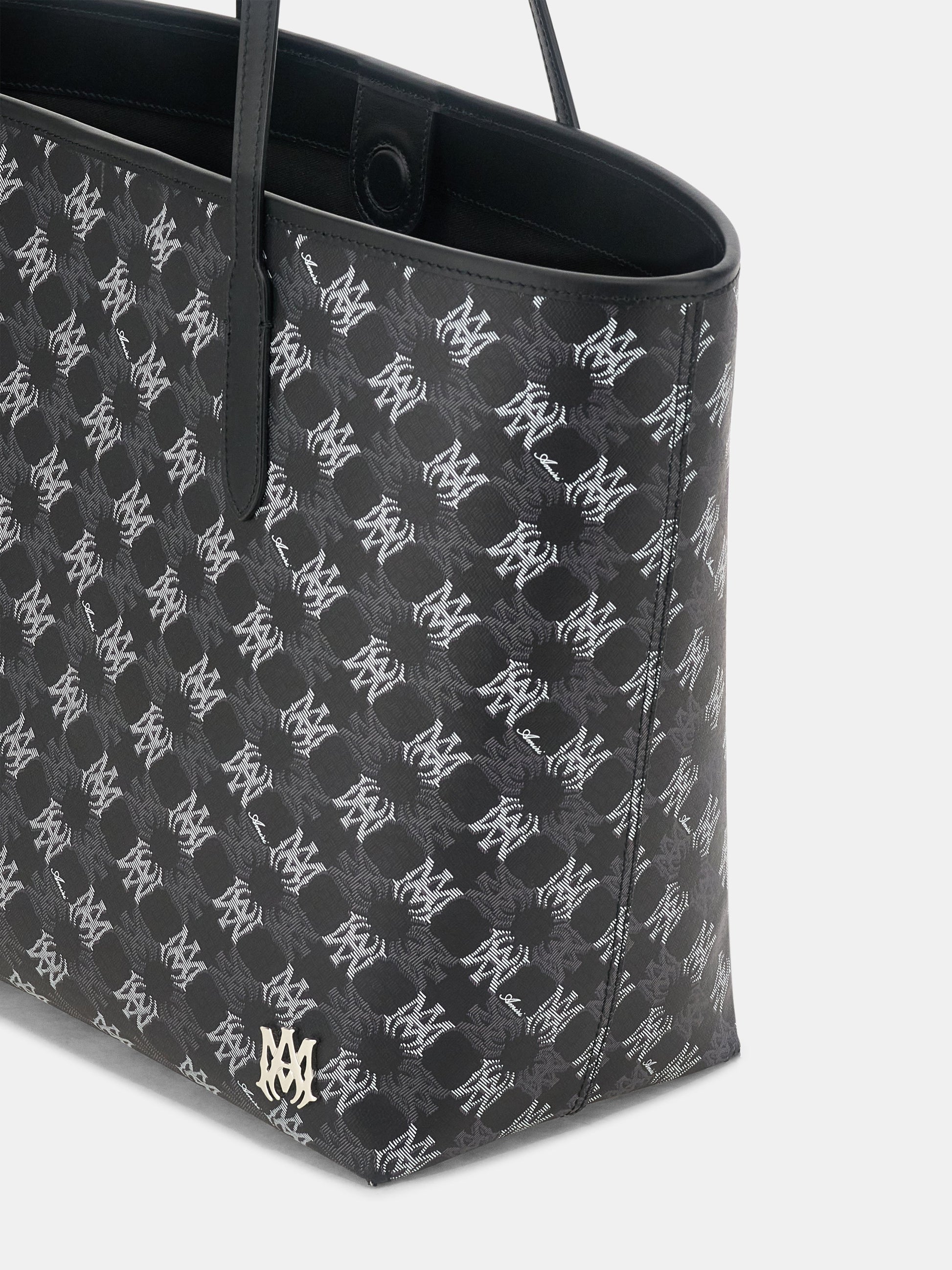 Ma Quad Canvas Tote Bag - Black | Amiri Featured