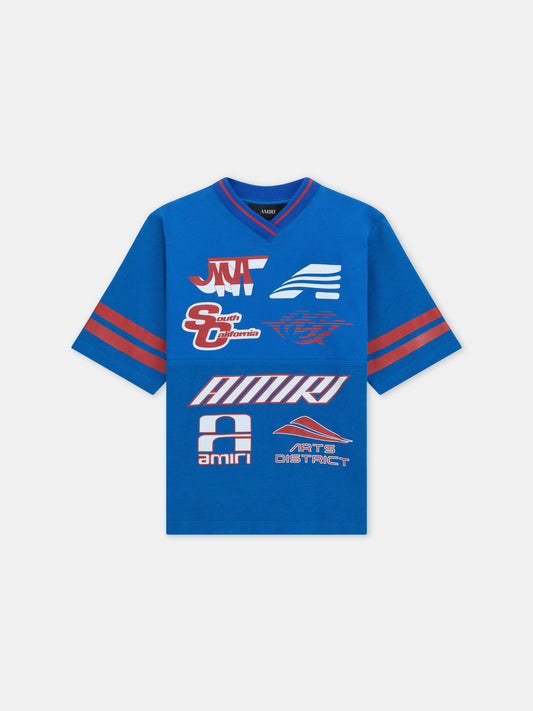 Amiri Sport Oversized Tee - Sapphire | Amiri Sale