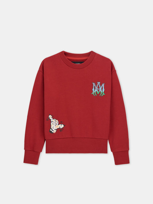 Amiri Tiger Crew - Ruby | Amiri Budget Friendly