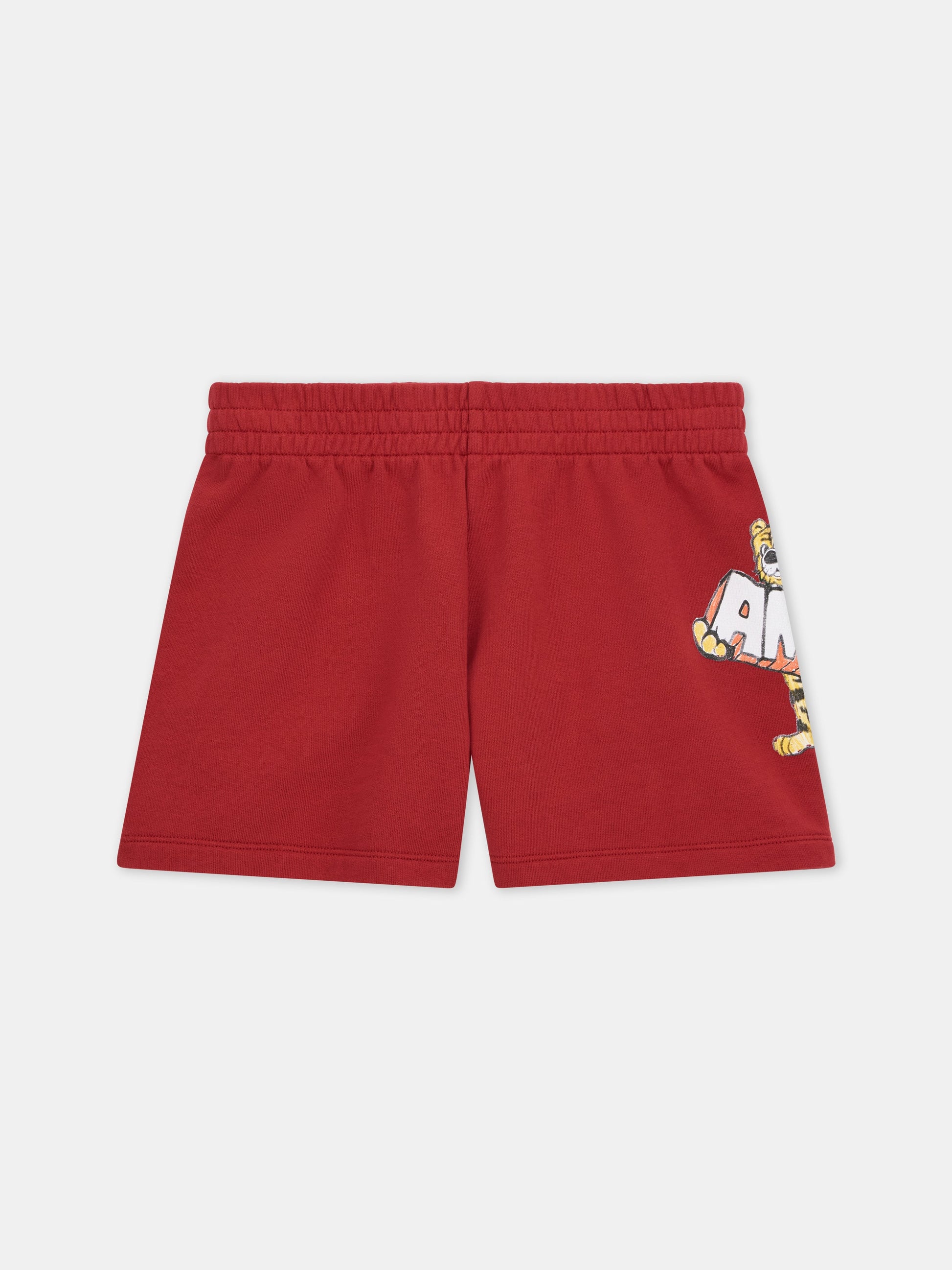 Amiri Tiger Sweatshort - Ruby | Amiri Great Deal
