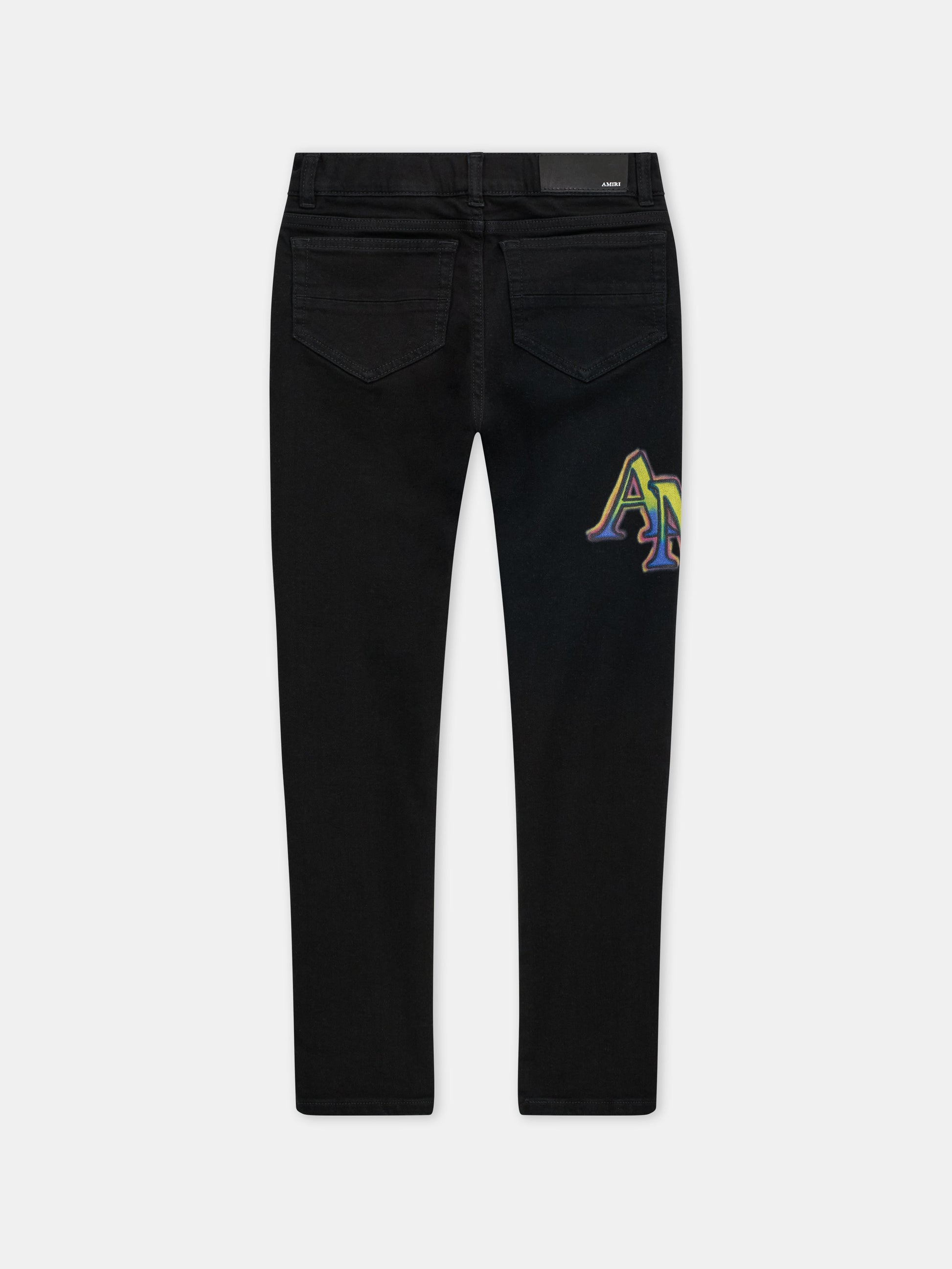 Amiri Staggered Jean - Washed Black | Amiri Featured