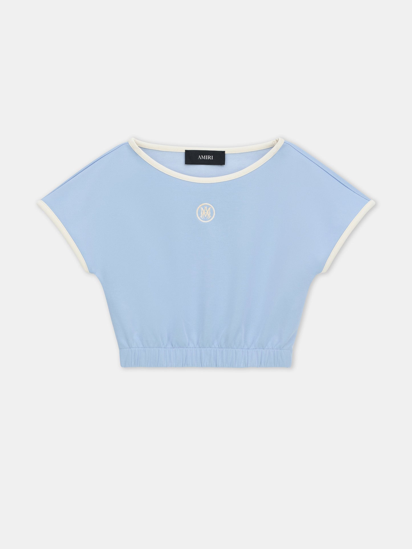 Round Ma Short Sleeve Top - Skyline Blue | Amiri Popular Choice