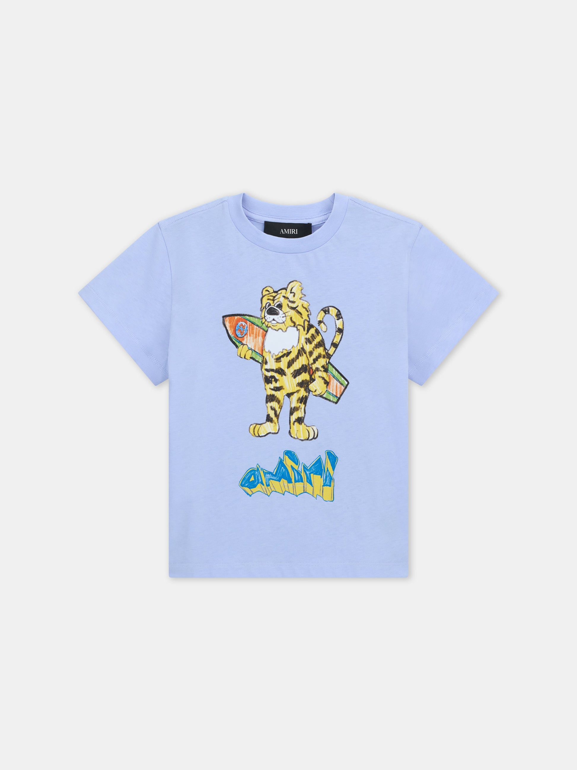 Amiri Tiger Tee - Skyline Blue | Amiri Sale