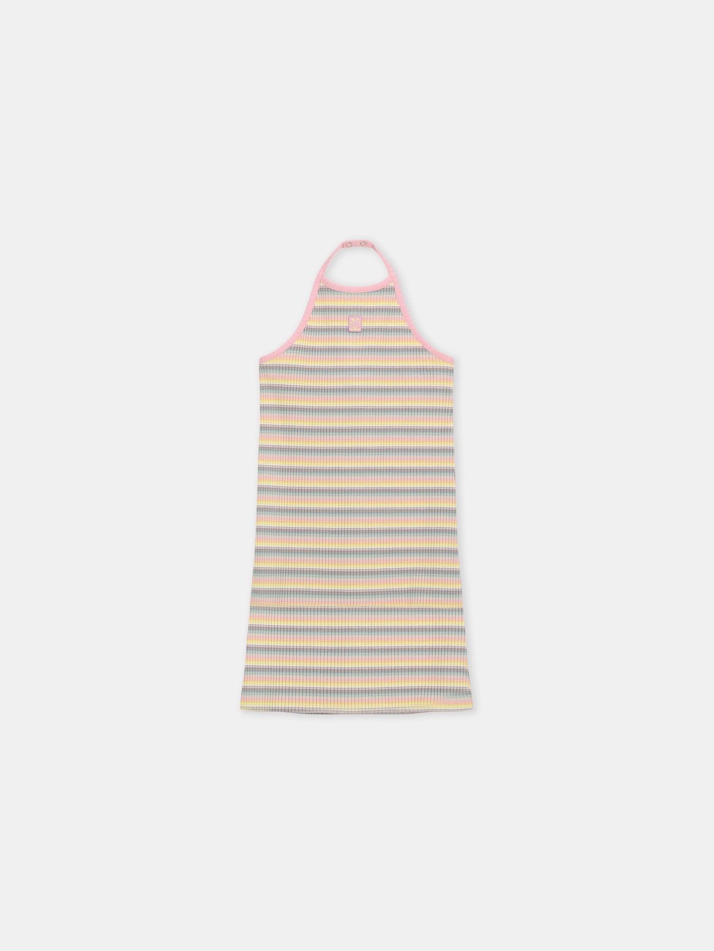 Ma Stripe Halter Dress - Multi | Amiri Value