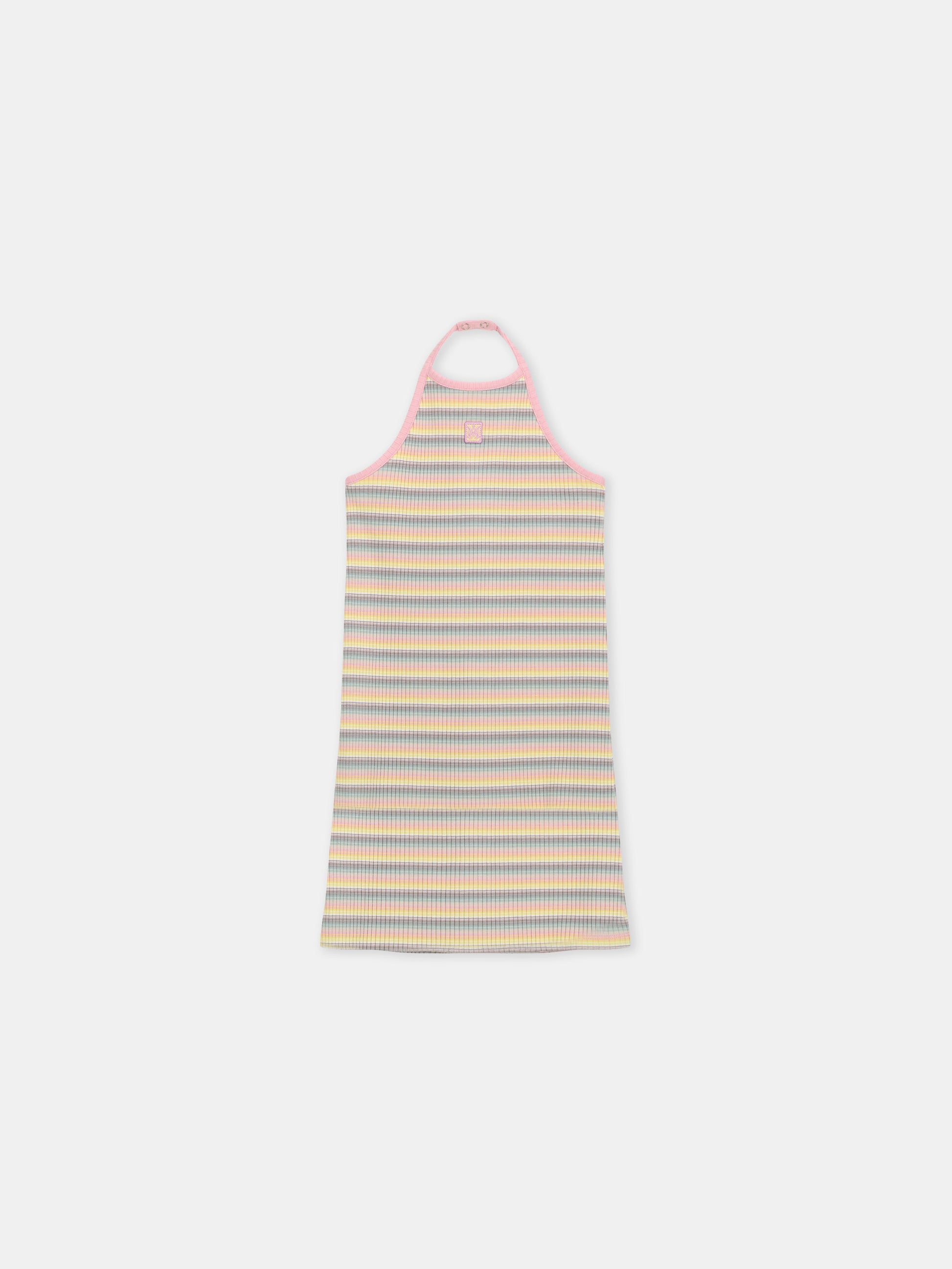 Ma Stripe Halter Dress - Multi | Amiri Value