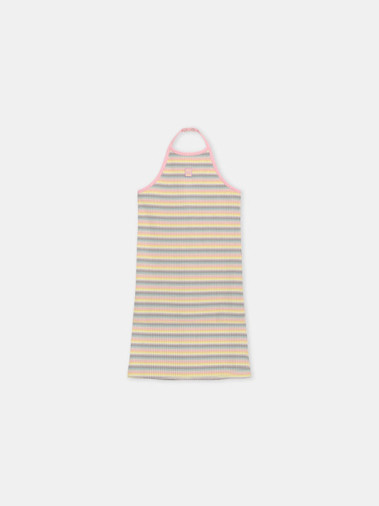 Ma Stripe Halter Dress - Multi | Amiri Value