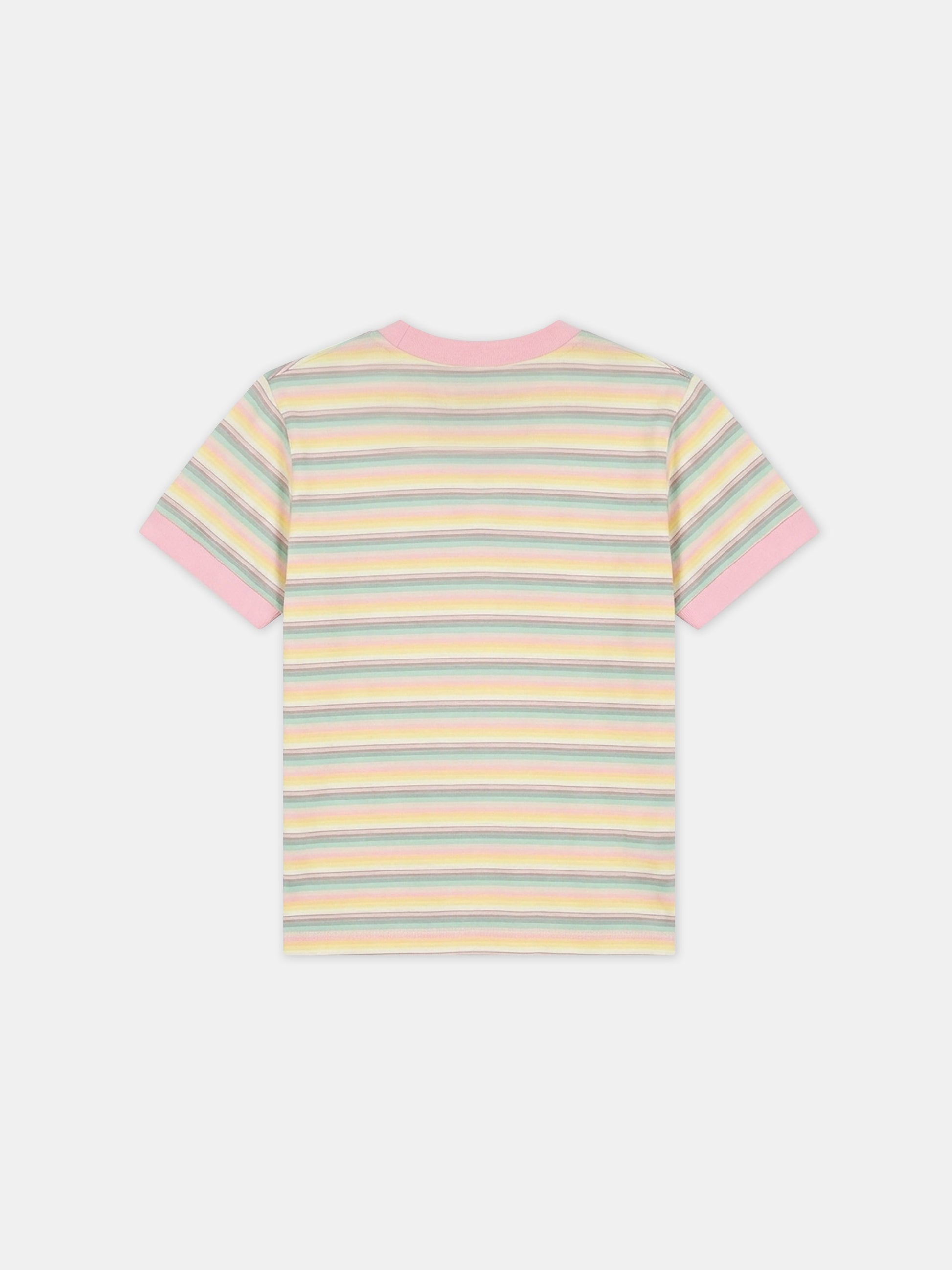 Ma Striped Ringer Tee - Multi | Amiri Featured