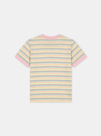 Ma Striped Ringer Tee - Multi | Amiri Featured