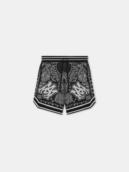 Bandana Short - Black | Amiri Great Deal