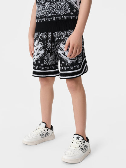 Bandana Short - Black | Amiri Great Deal