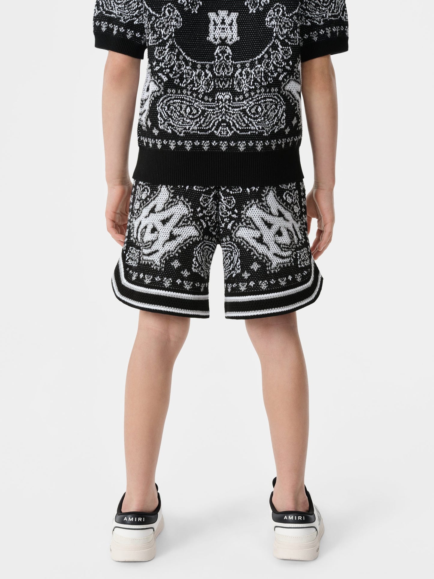 Bandana Short - Black | Amiri Great Deal