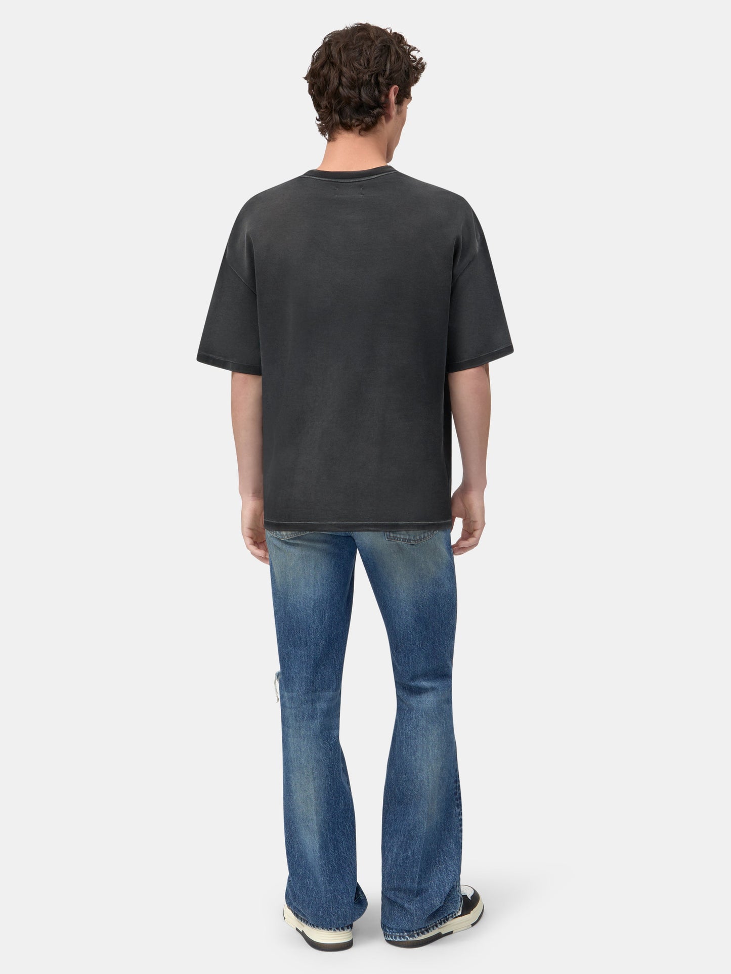 Spliced Oversized Tee - Black | Amiri Sale