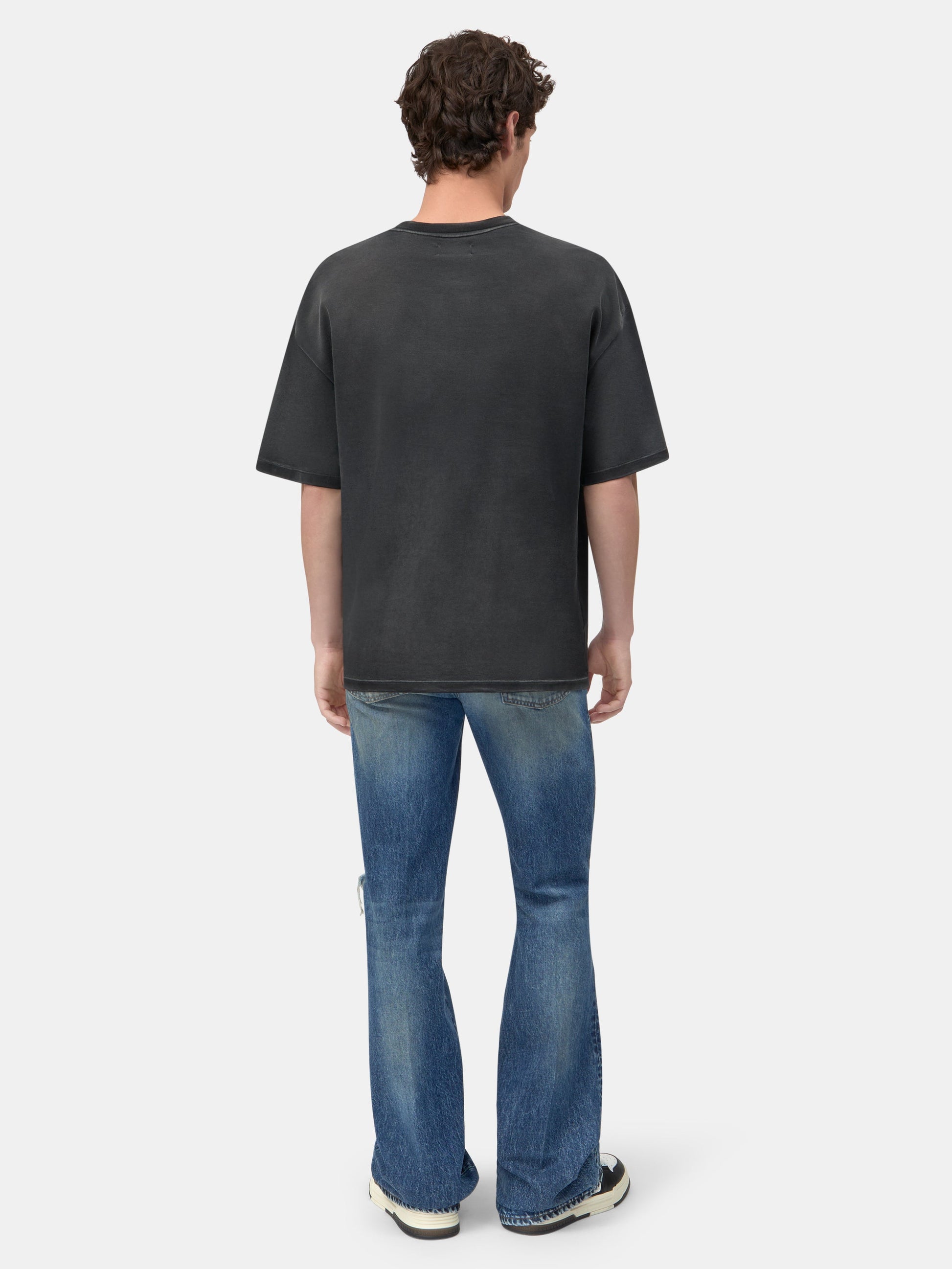 Spliced Oversized Tee - Black | Amiri Sale