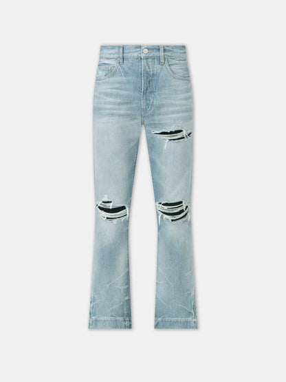 Mx1 Straight Flare Jean - Mist Indigo | Amiri Online