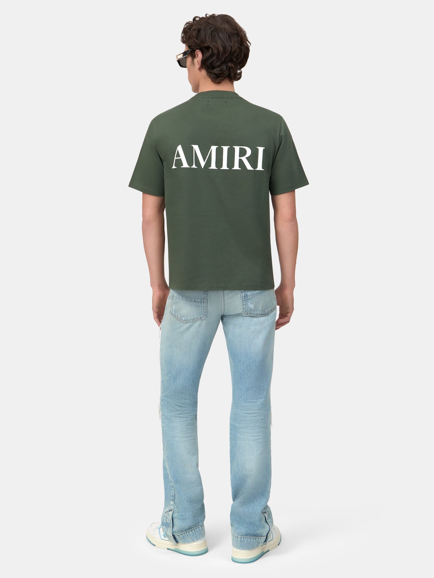 Mx1 Straight Flare Jean - Mist Indigo | Amiri Online