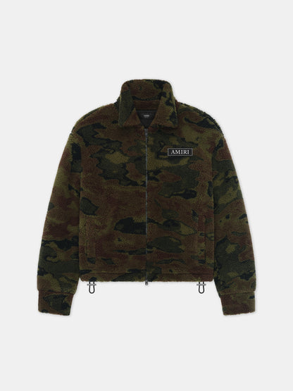 Camo Fleece Blouson - Camo | Amiri Value