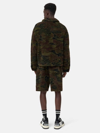Camo Fleece Blouson - Camo | Amiri Value