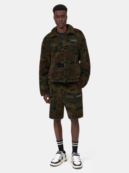 Camo Fleece Blouson - Camo | Amiri Value